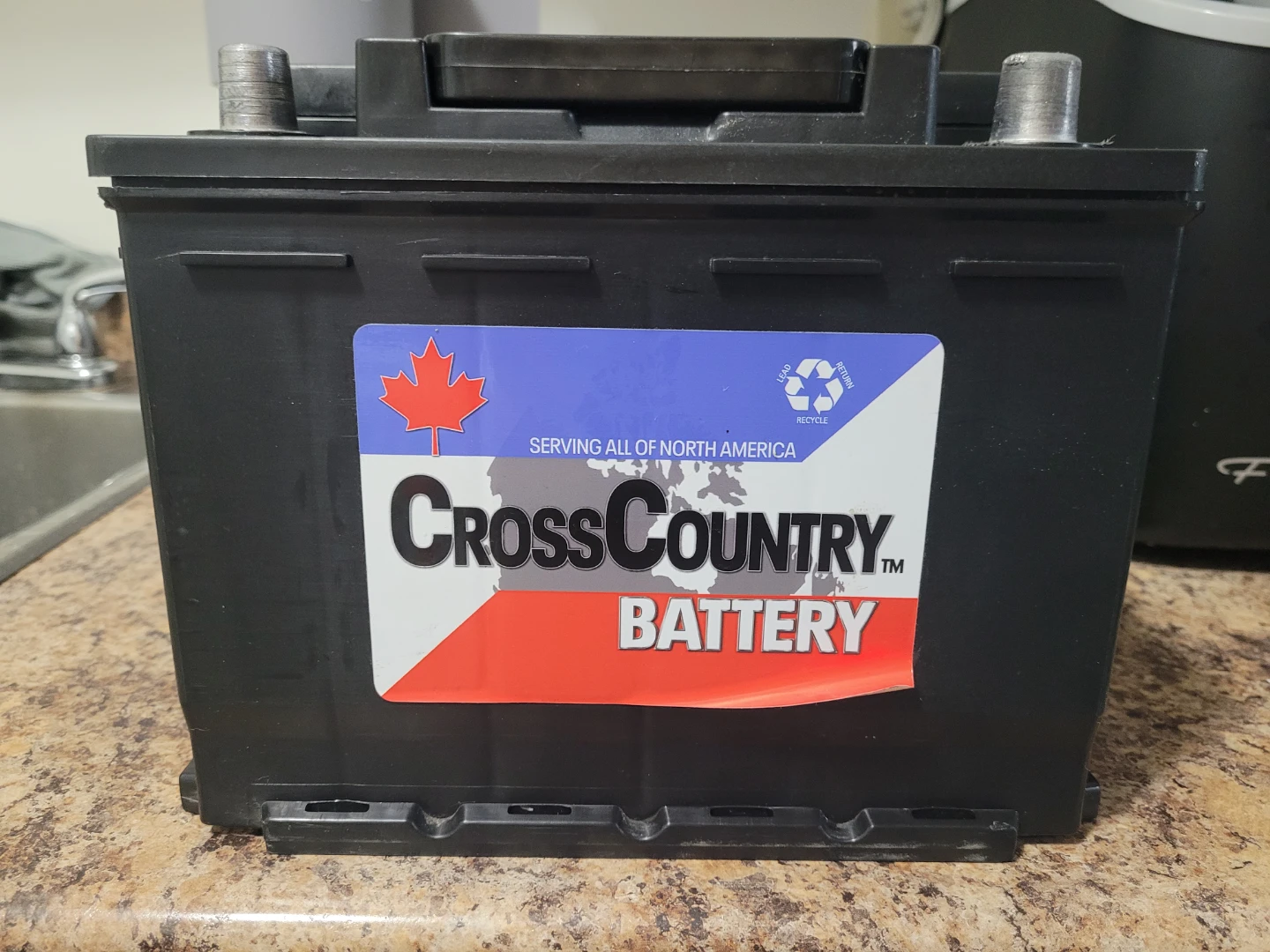 Cross Country 12V Car Battery - 750 CA - Fully Charged - photo 2