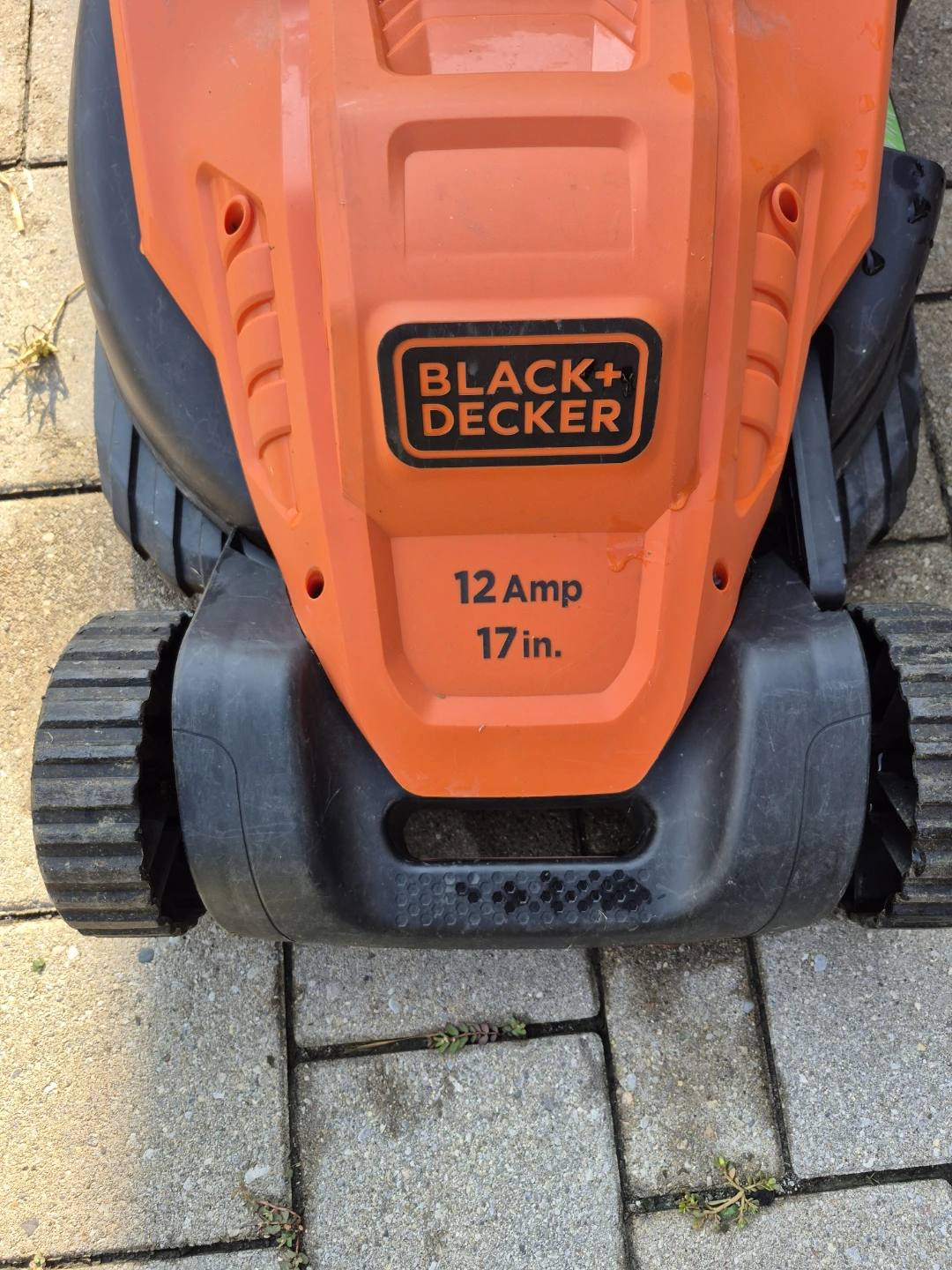 Black+Decker 12 Amp 17-inch Cord Electric Lawn Mower - photo 2