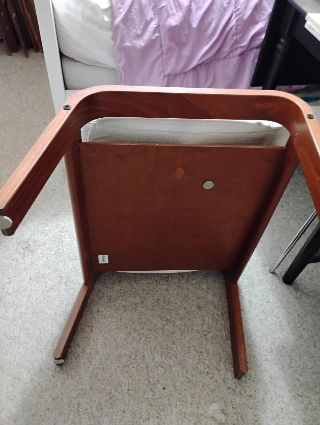 IKEA Poäng Footstool with Birch Frame - photo 3
