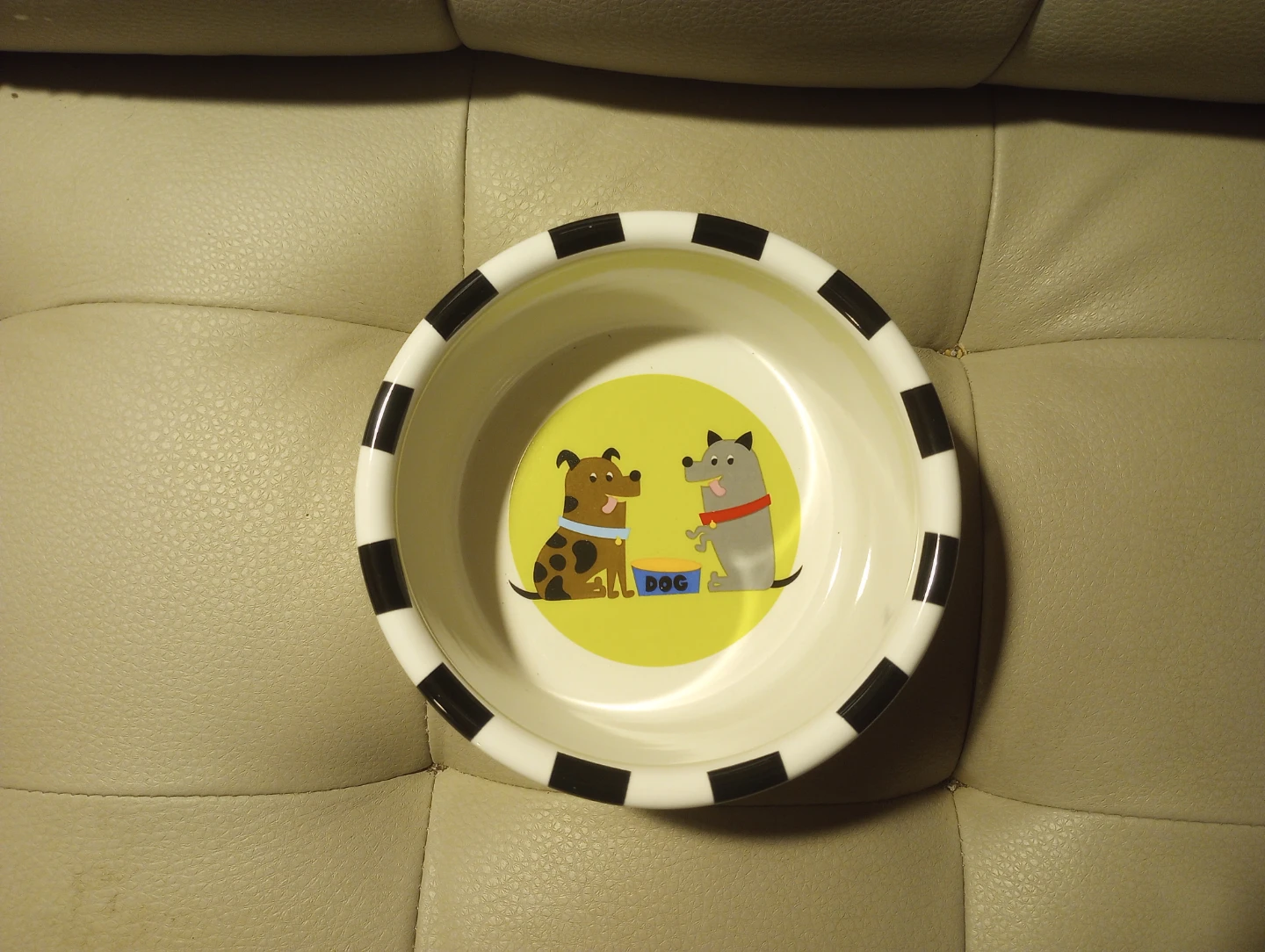 6" Ceramic Dog Bowl