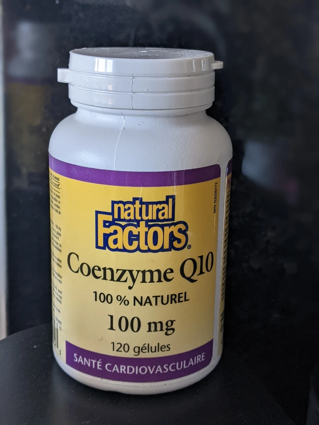NEW Natural Factors Coenzyme Q10 100mg 120 Softgels