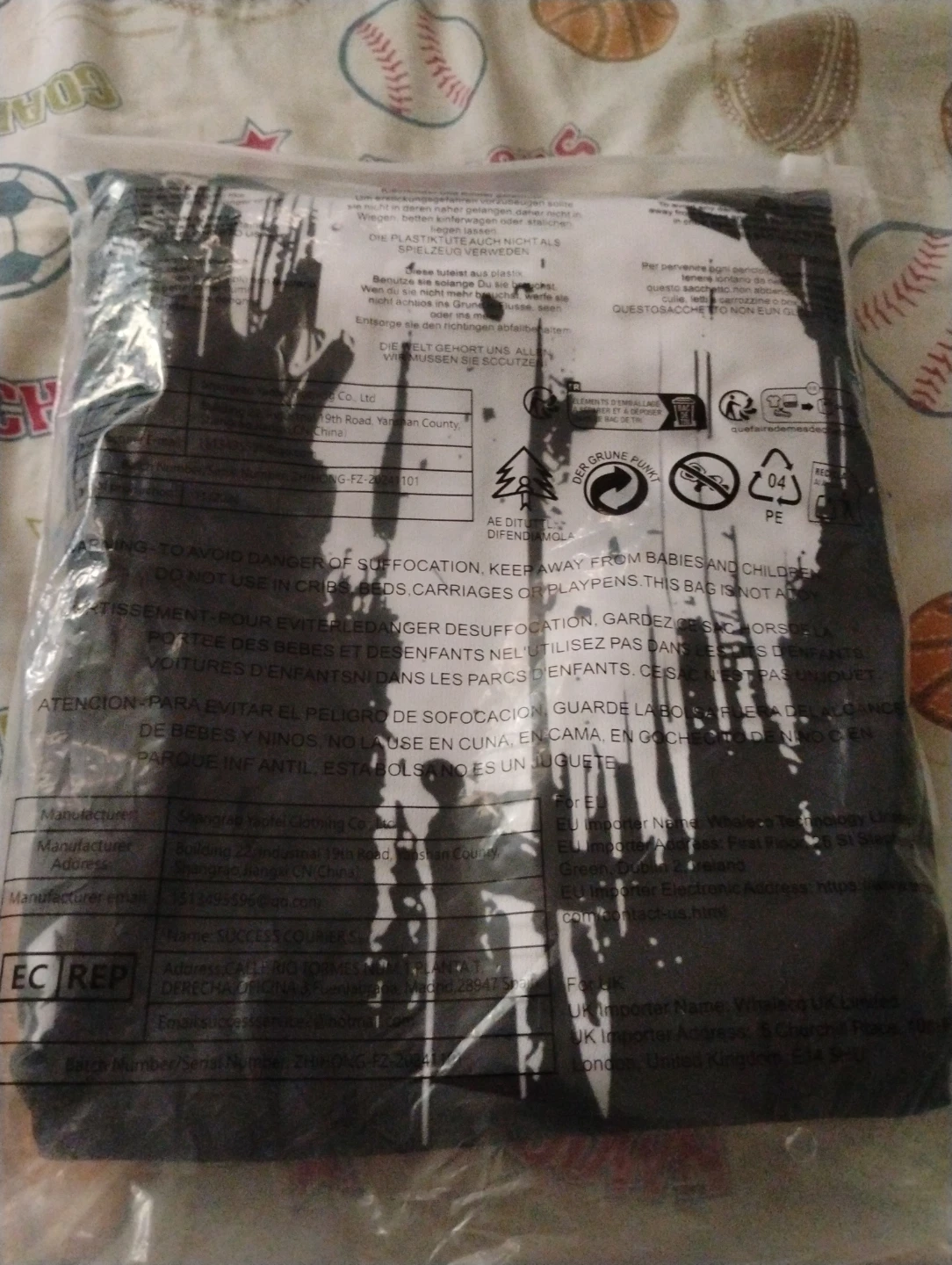 Brand new Los Angeles black and white shirt - photo 3