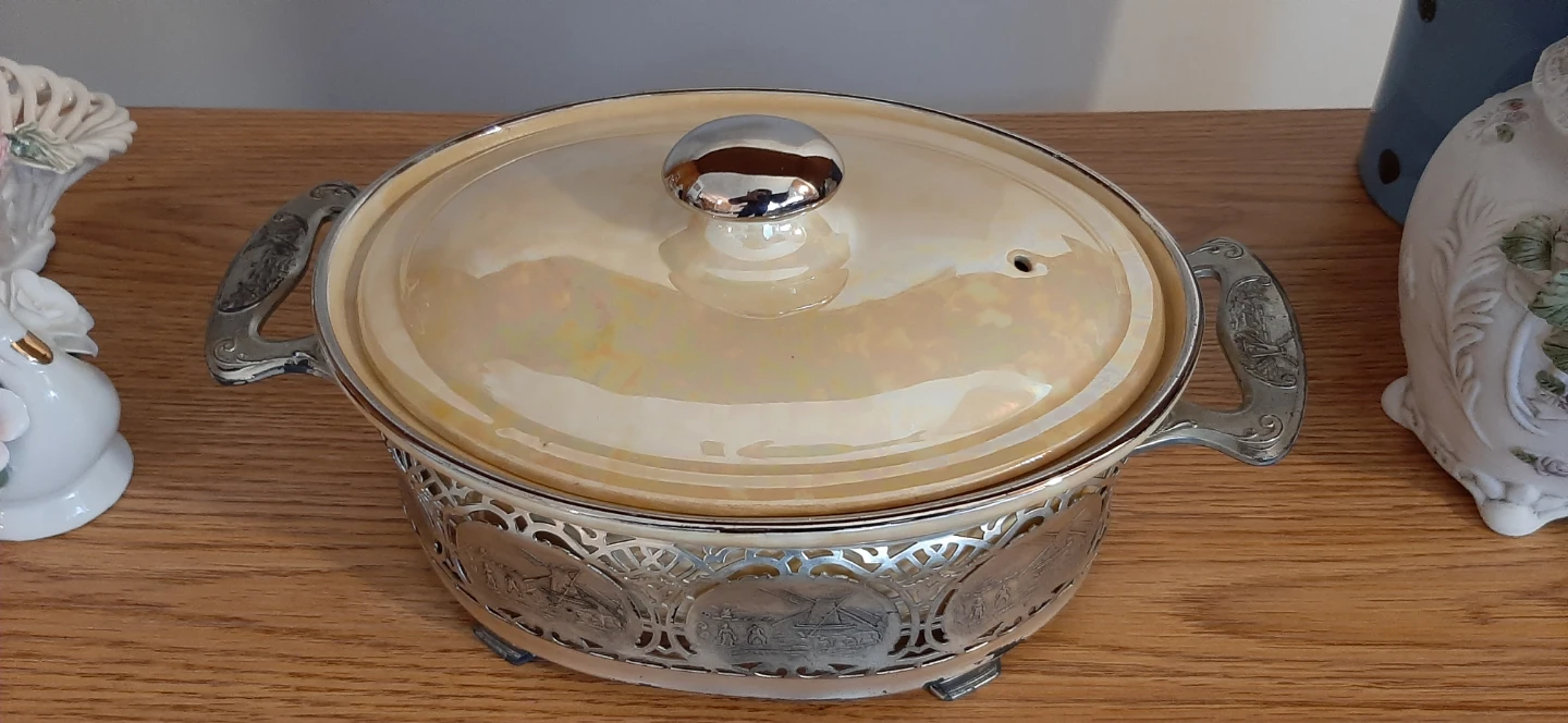 Vintage Royal Rochester Studios, Fraunfelter chafing set - photo 2