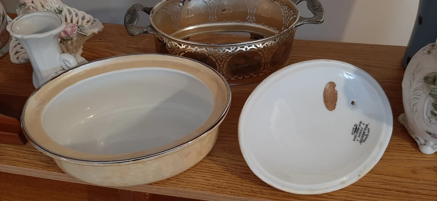 Vintage Royal Rochester Studios, Fraunfelter chafing set - photo 3