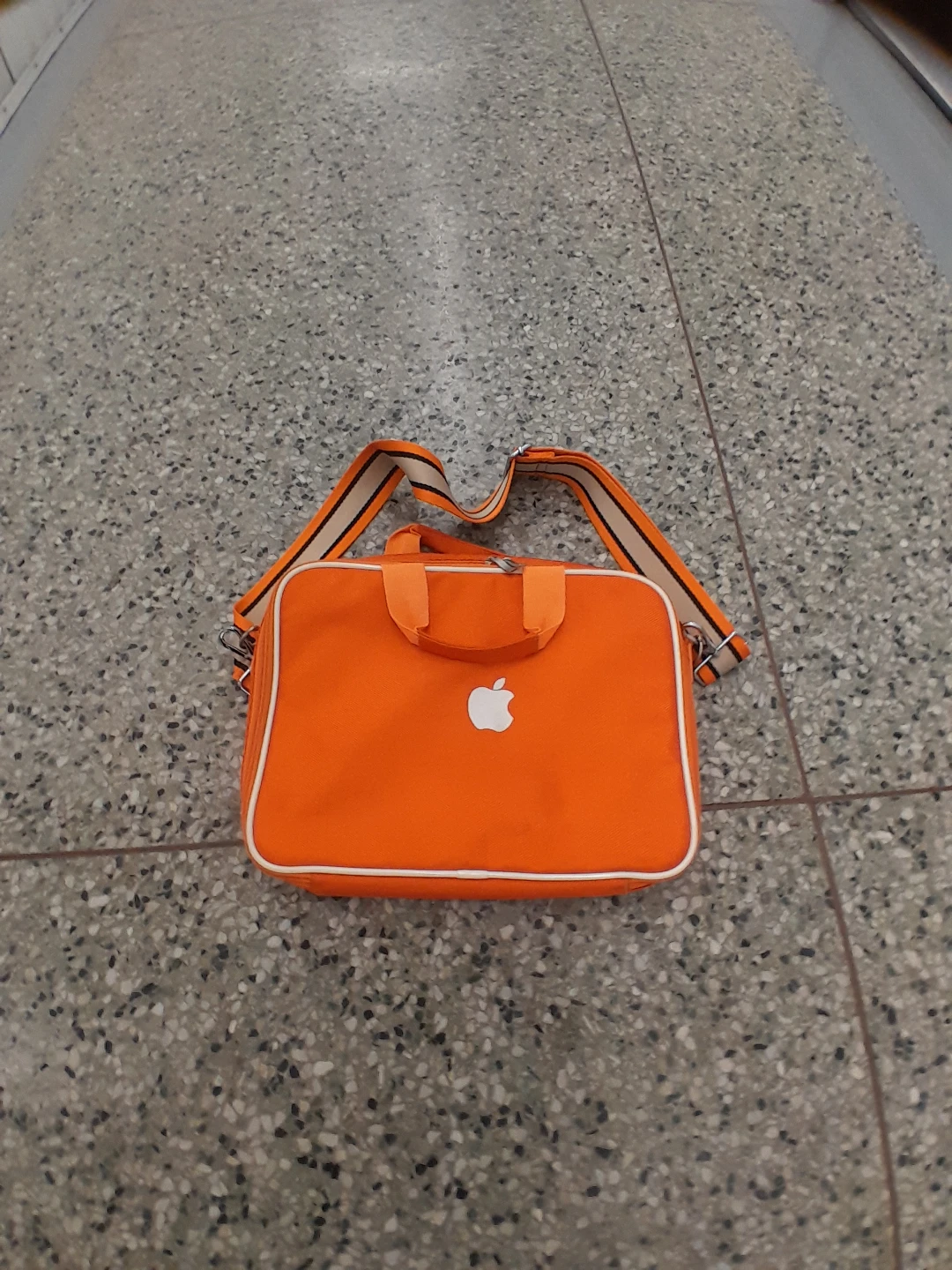 Orange Apple Laptop Bag Original