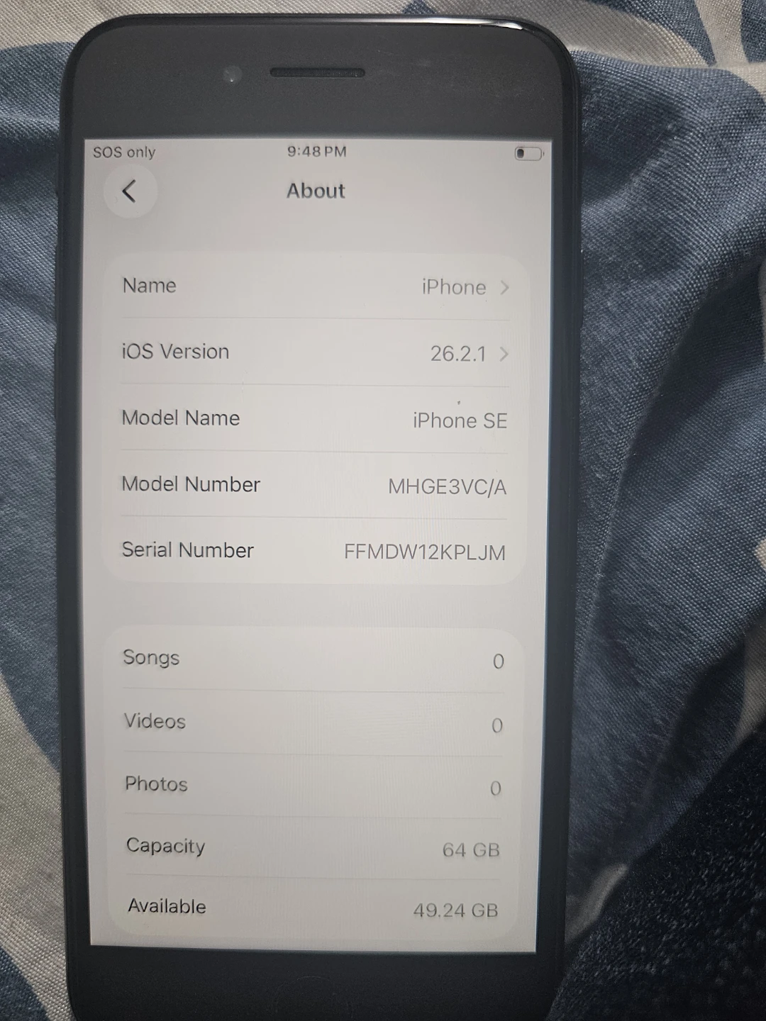 Apple iPhone SE 64GB