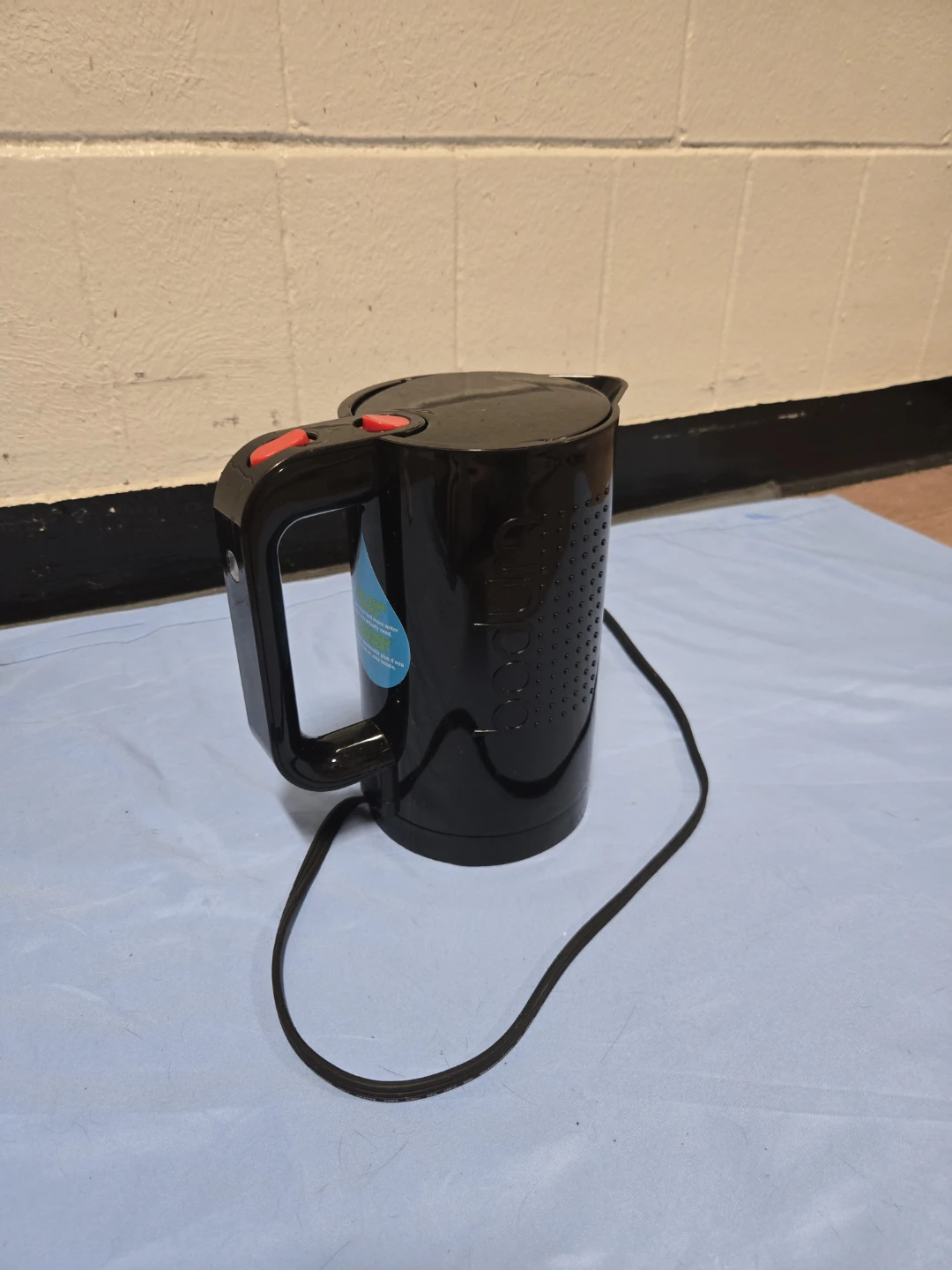 Bodum Bistro 1L Black Electric Water Kettle 34oz