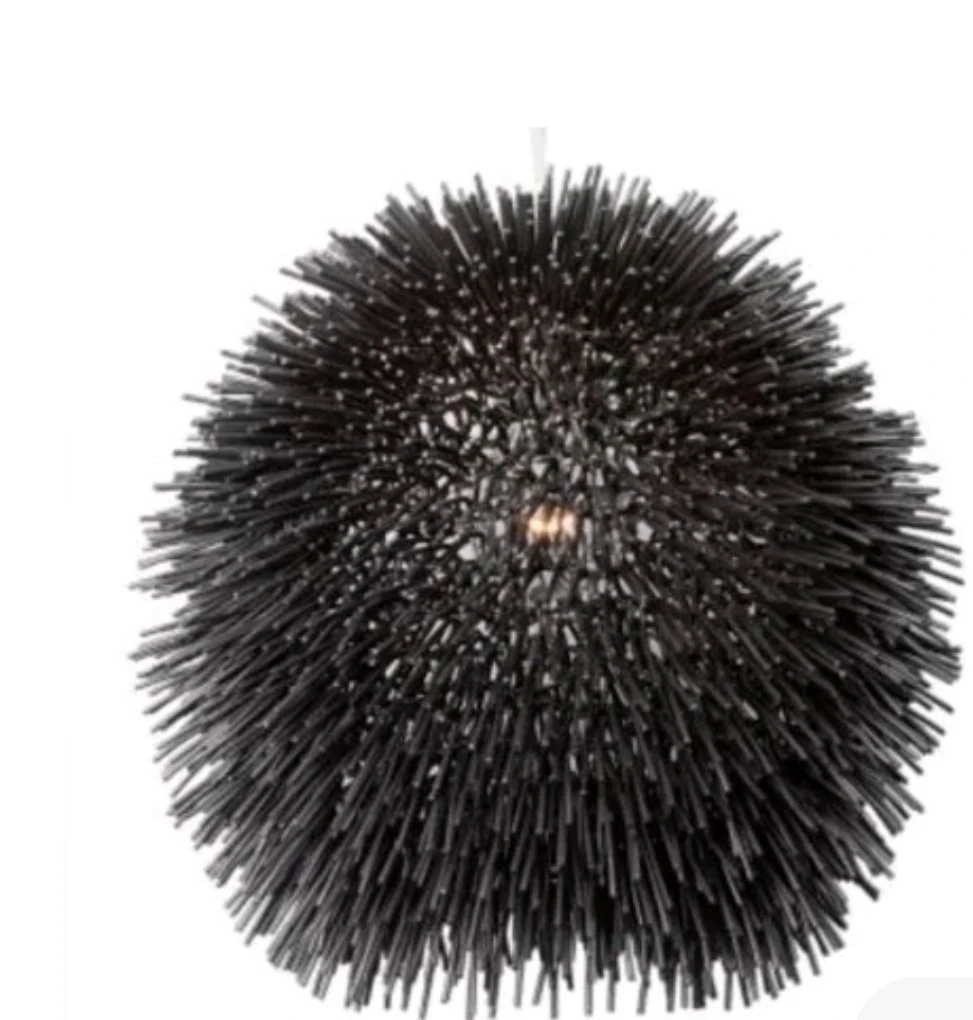 Varaluz Urchin 9" Black Mini Pendant - photo 2