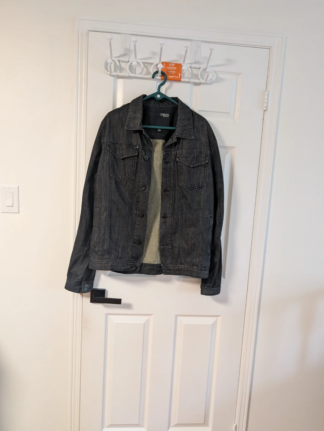Urban Heritage Black Denim Jacket