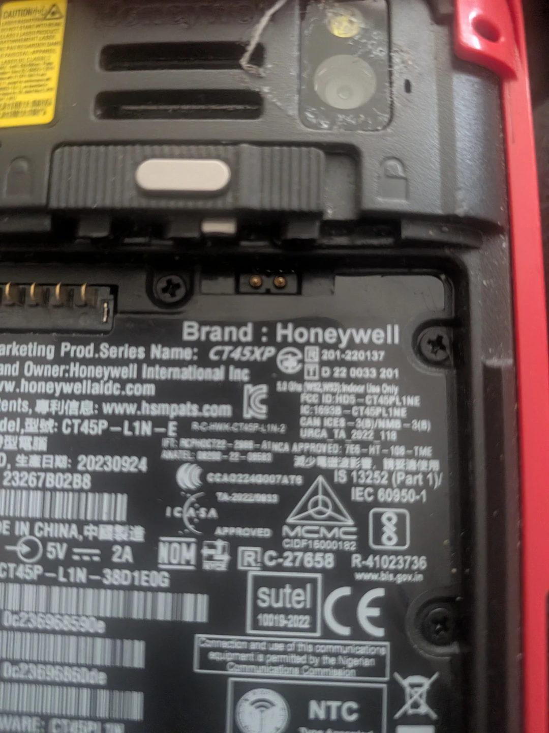 Honeywell CT45XP Mobile Computer - photo 3