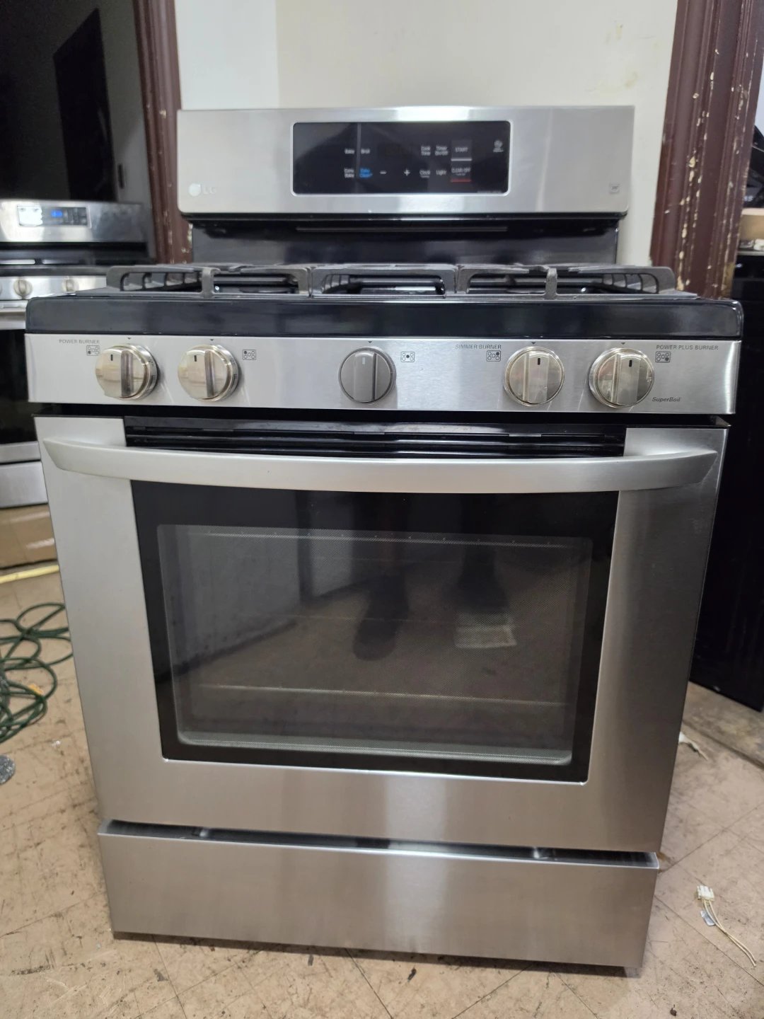 LG Gas Convection Range