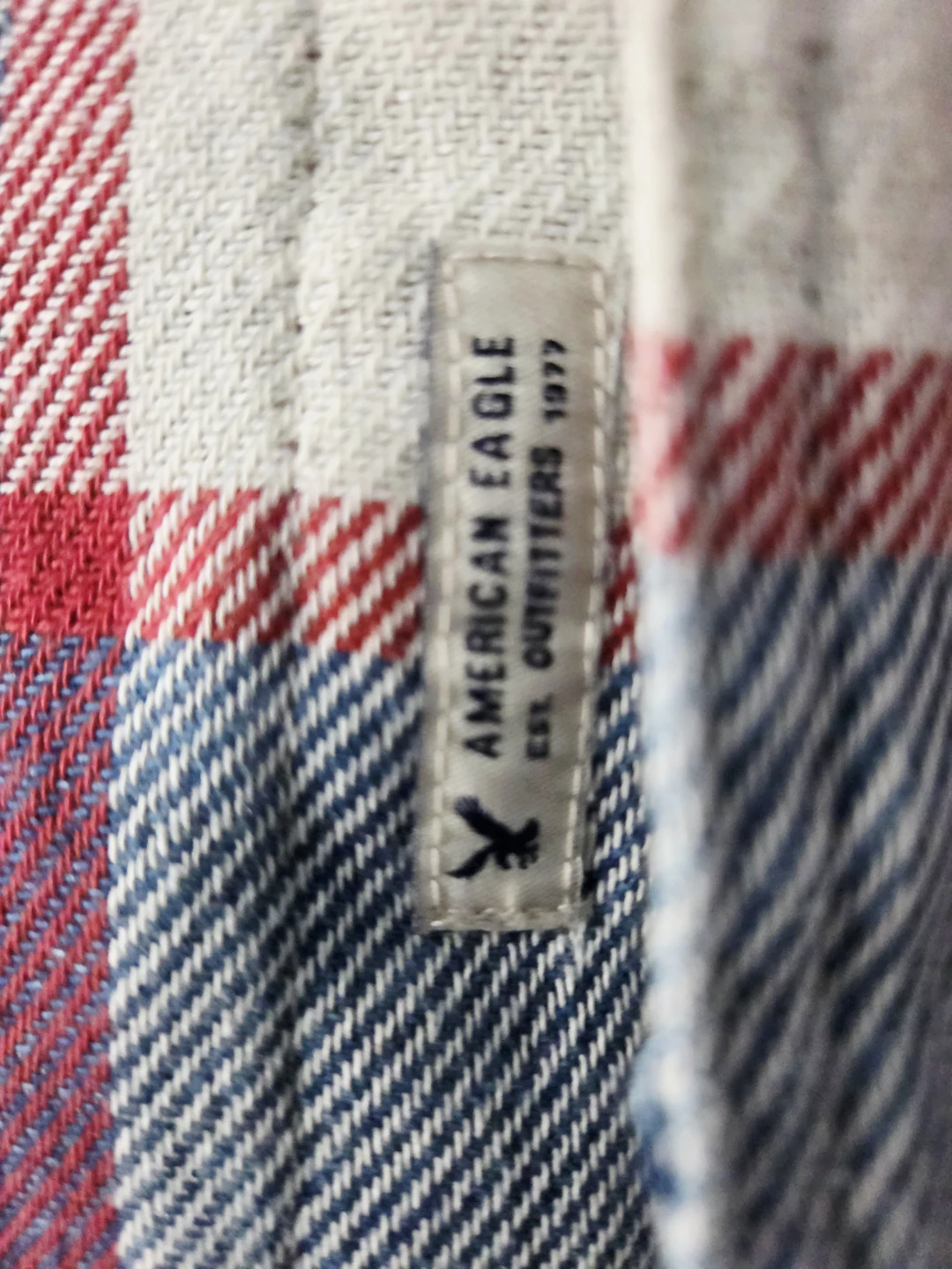 American Eagle Plaid Flannel Shirt - photo 4