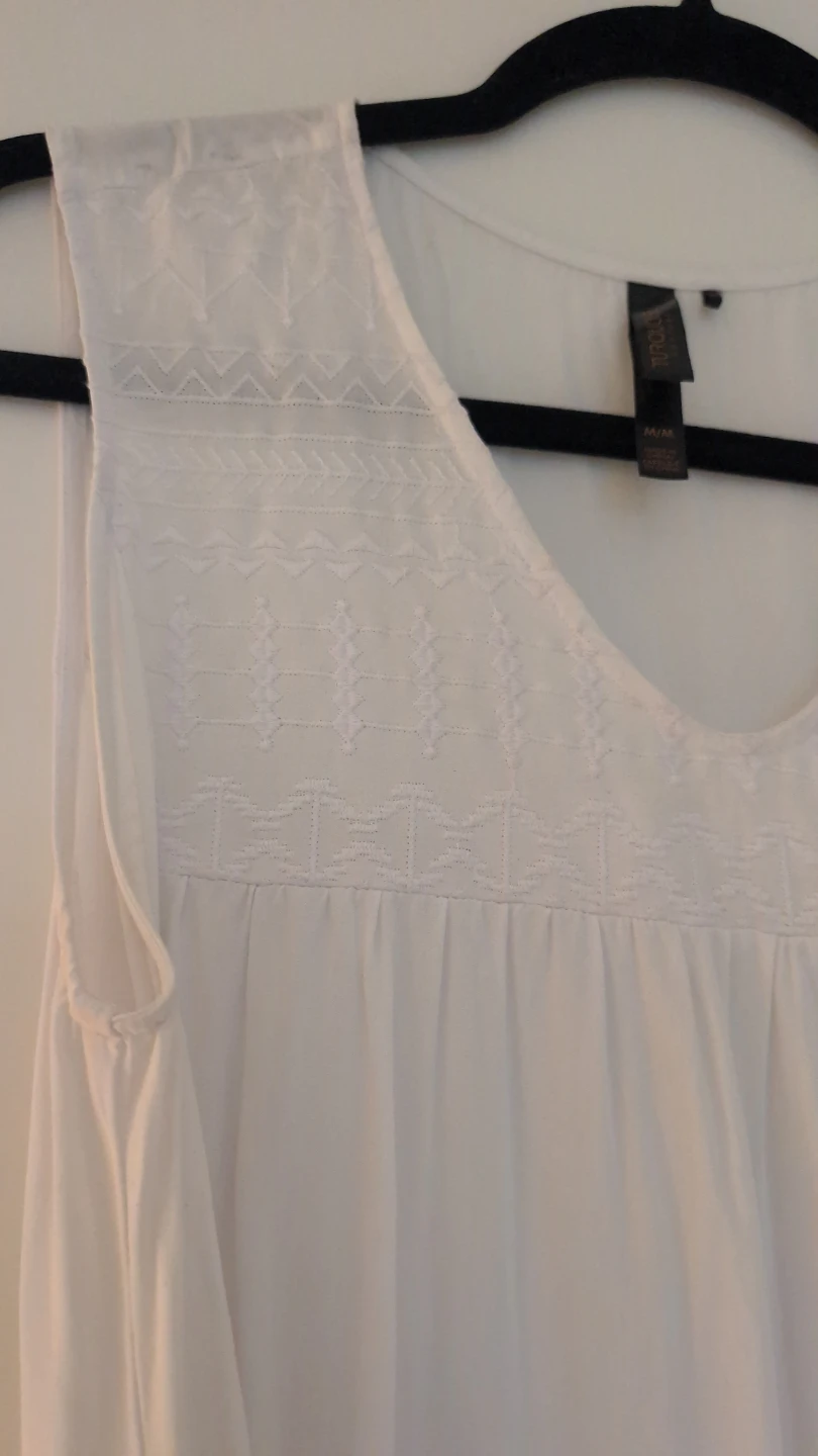 Cute White Summer Dress - photo 2