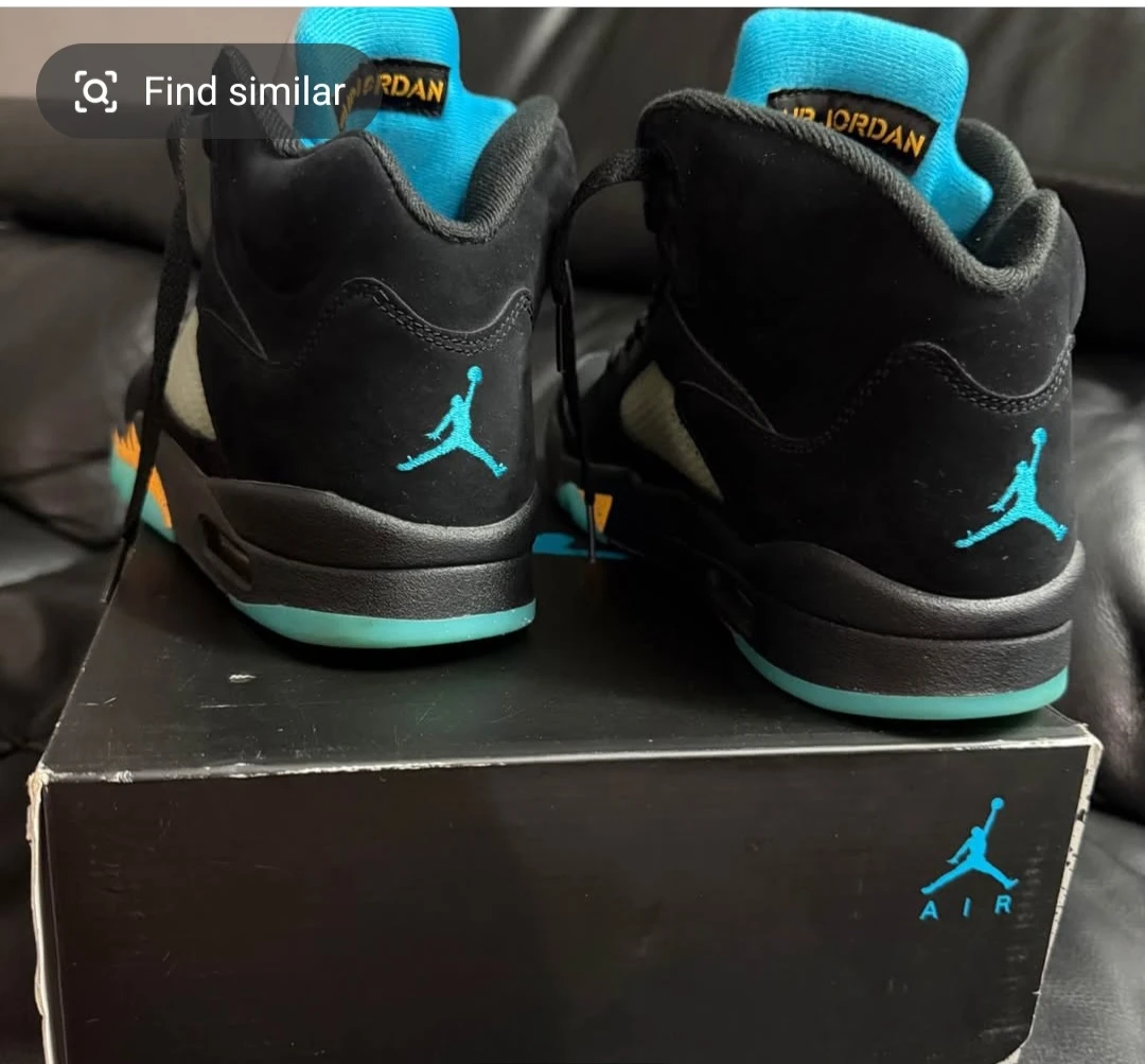 r Jordan 5 Retro Aqua - photo 3