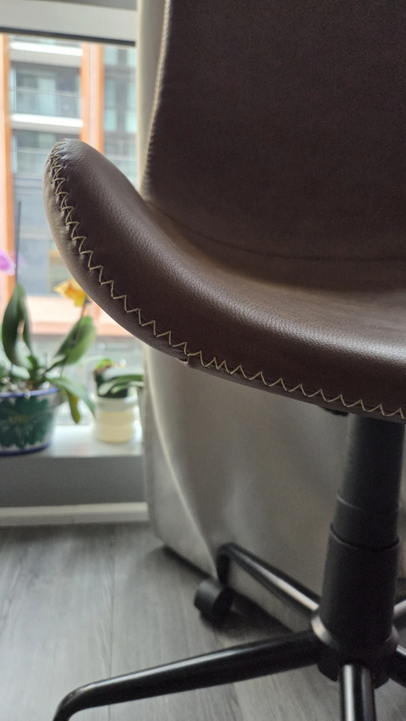 Wayfair Erika Vintage Faux Leather ComputerChair - photo 5