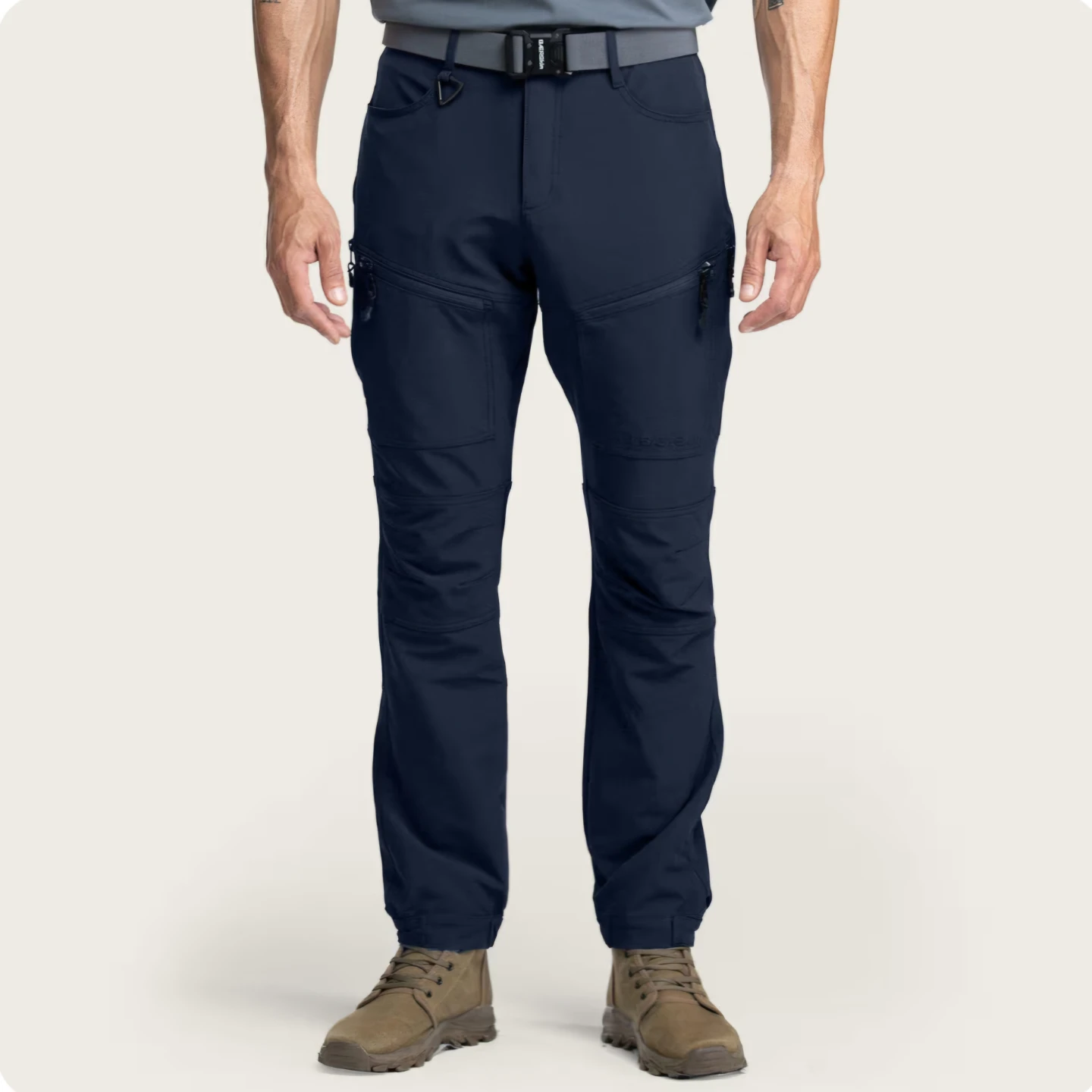 Men's Cargo Pants. BÆRSkin Water-Repellent. BNWT Navy XL.