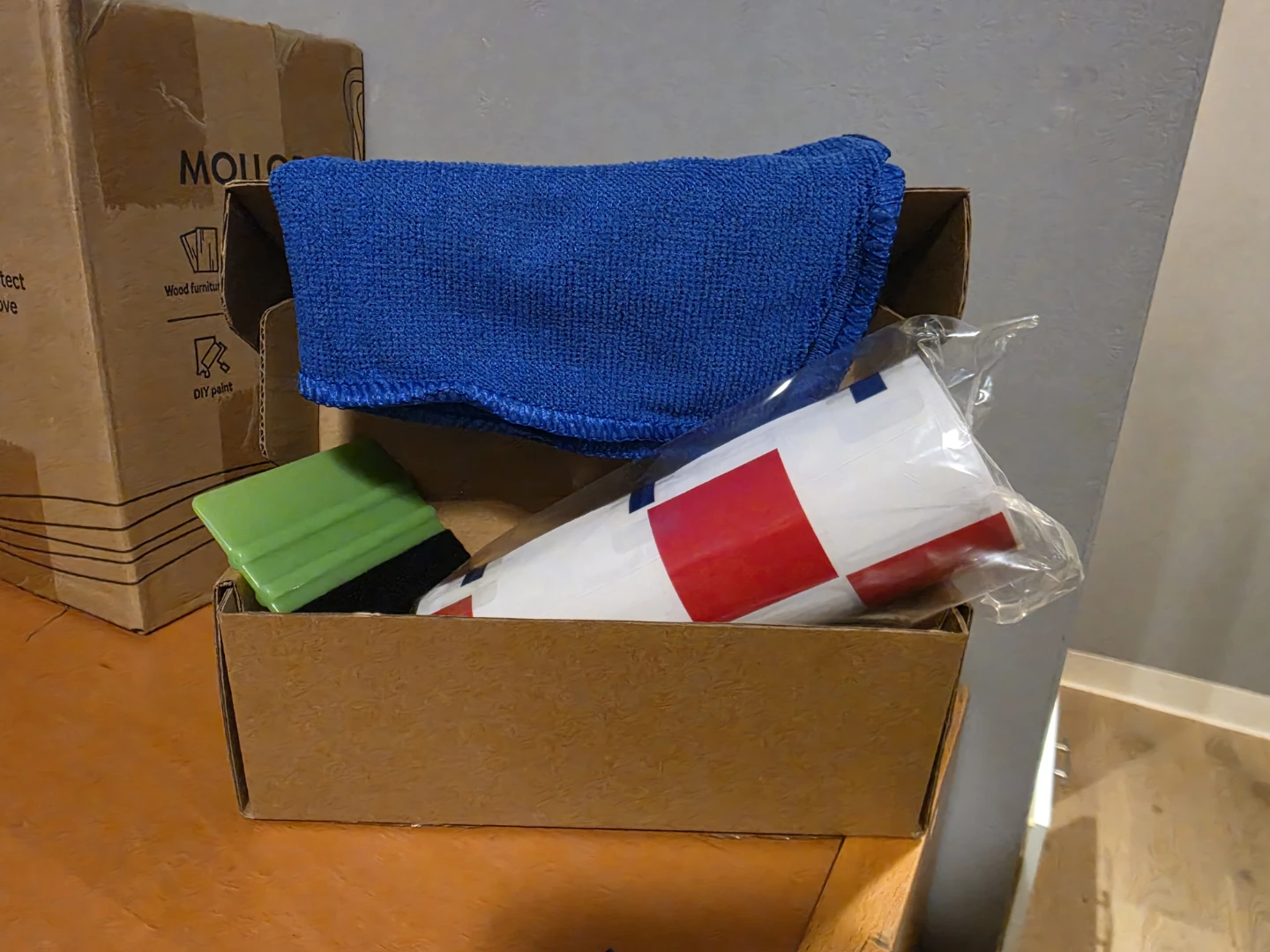 Red and White Decorative Vinyl Wrap Kit - photo 2