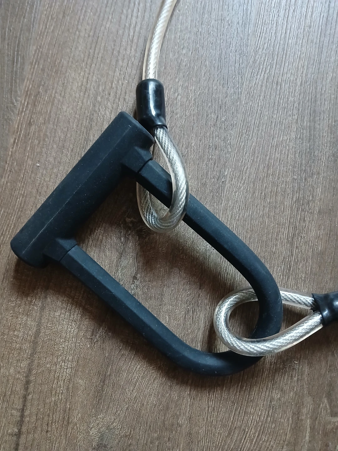 U Lock with Steel Cable 🏈