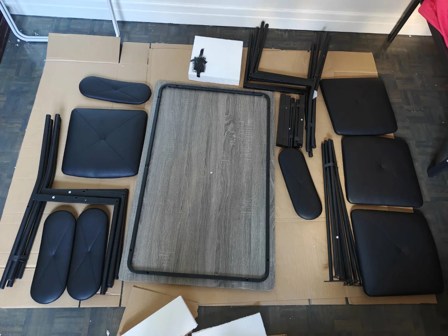 MERXENG 5-Piece Compact Dining Set