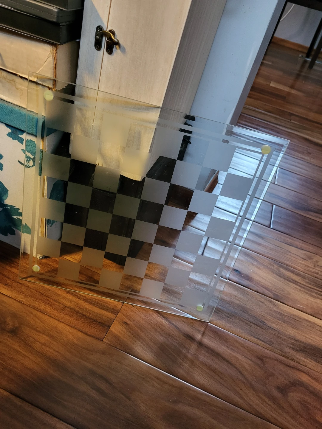 Glass Chess Board