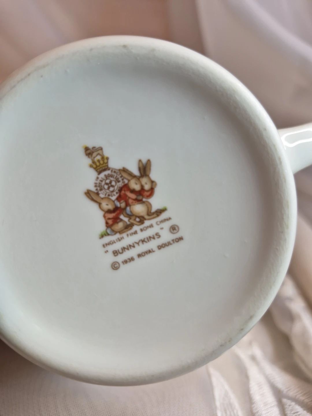 2 Vintage Royal Dalton Bone China England Bunnykins - photo 5