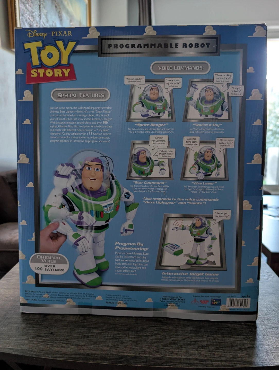 Thinkway Toys Ultimate Buzz Lightyear Programmable Robot - photo 2