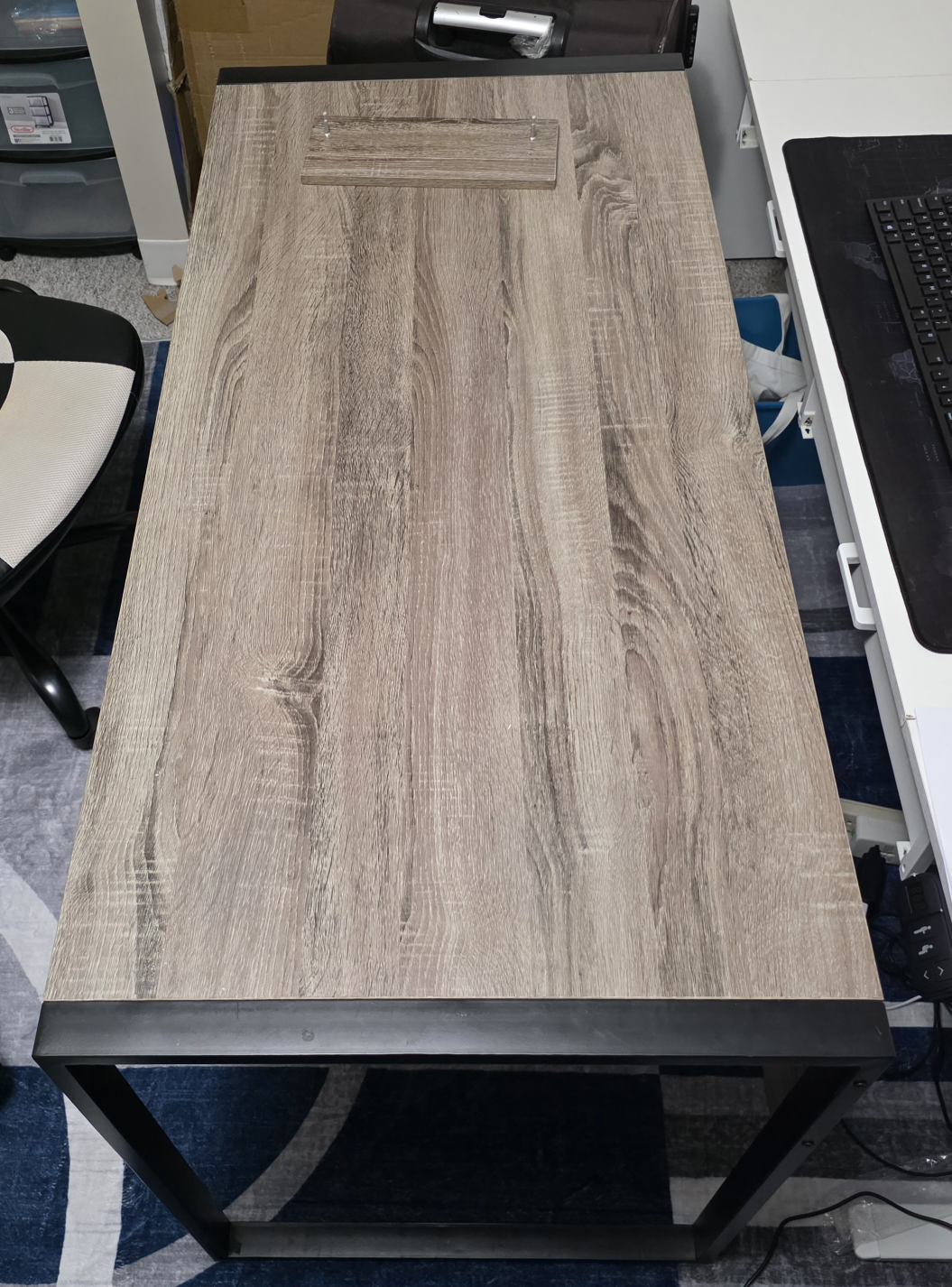 Industrial Style Wood Desk - photo 3