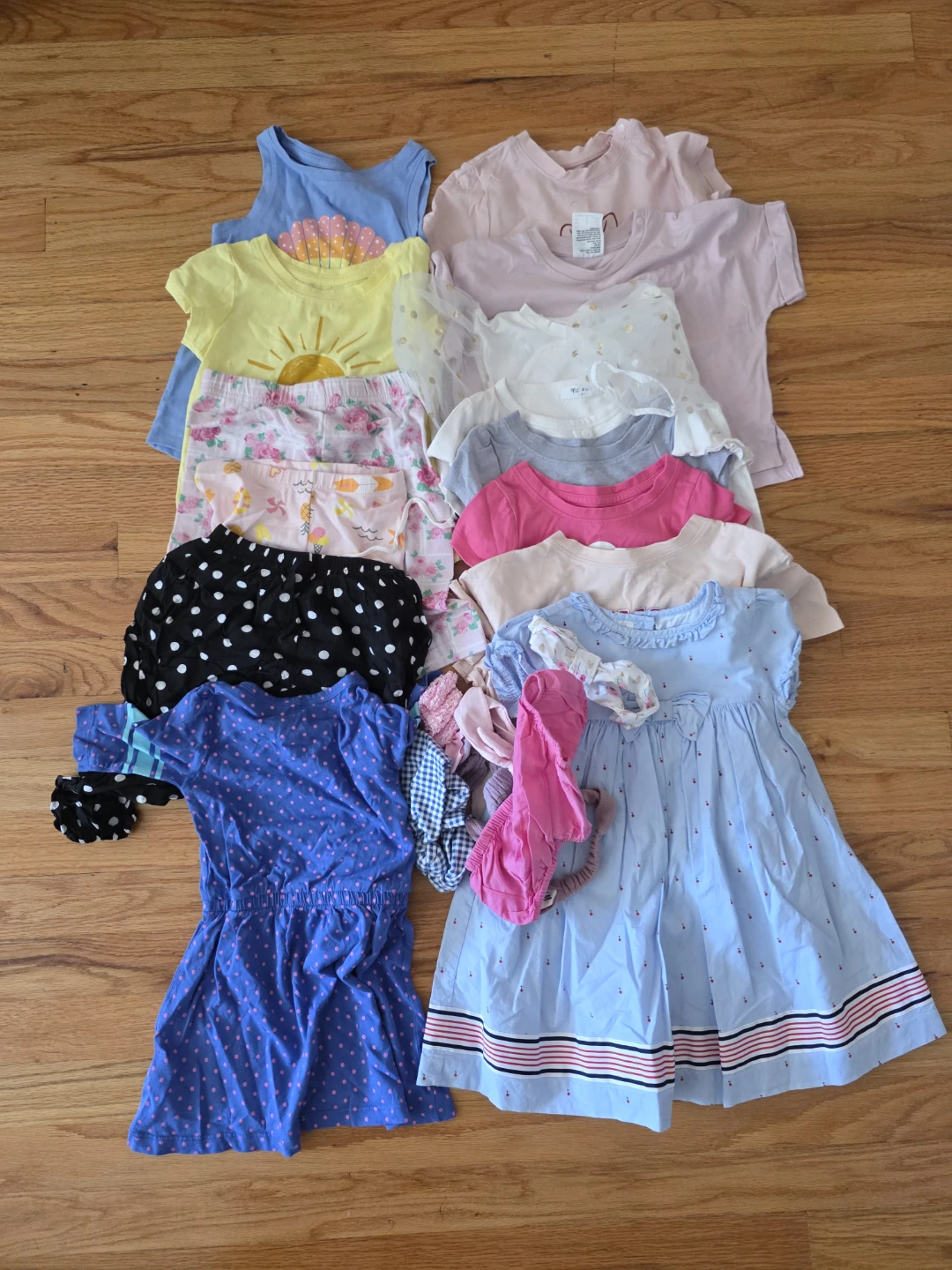 12-24months girl summer clothes (14 pcs)
