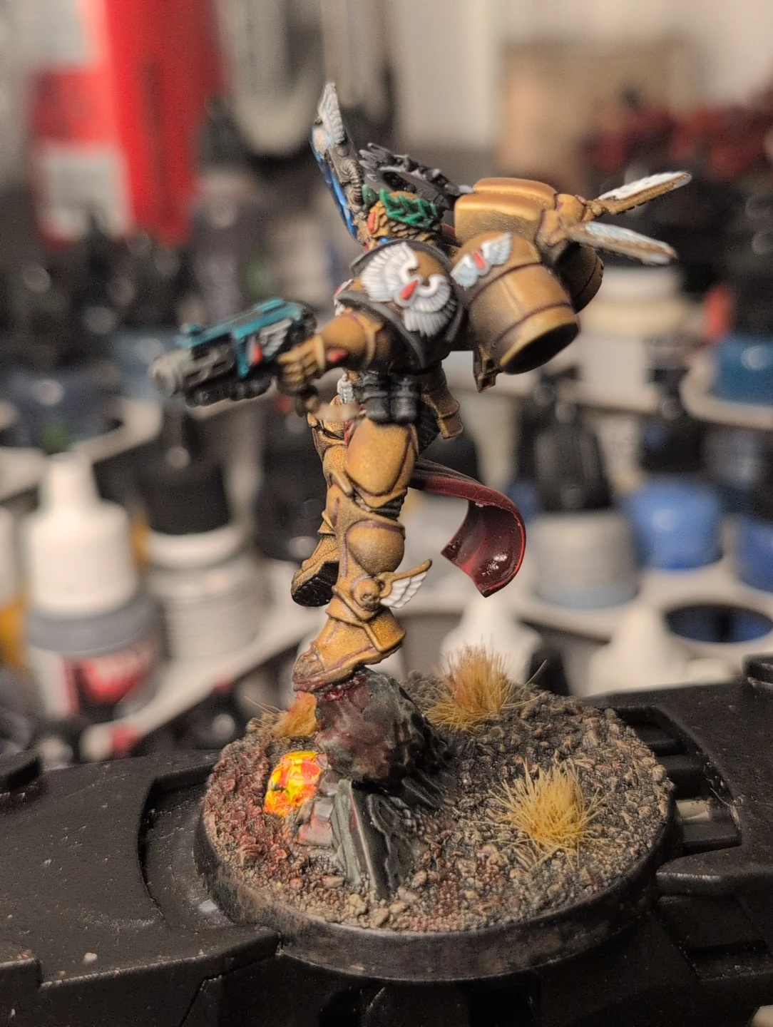 Warhammer 40k Blood Angels Dante Miniature - photo 2