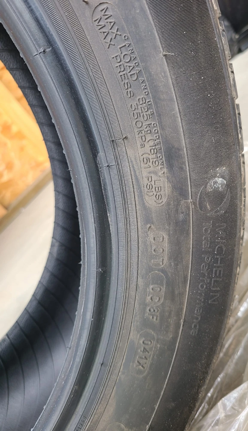 Set of 4 Michelin Primacy A/S 235/55 R19 101V Tires – Like New - photo 3