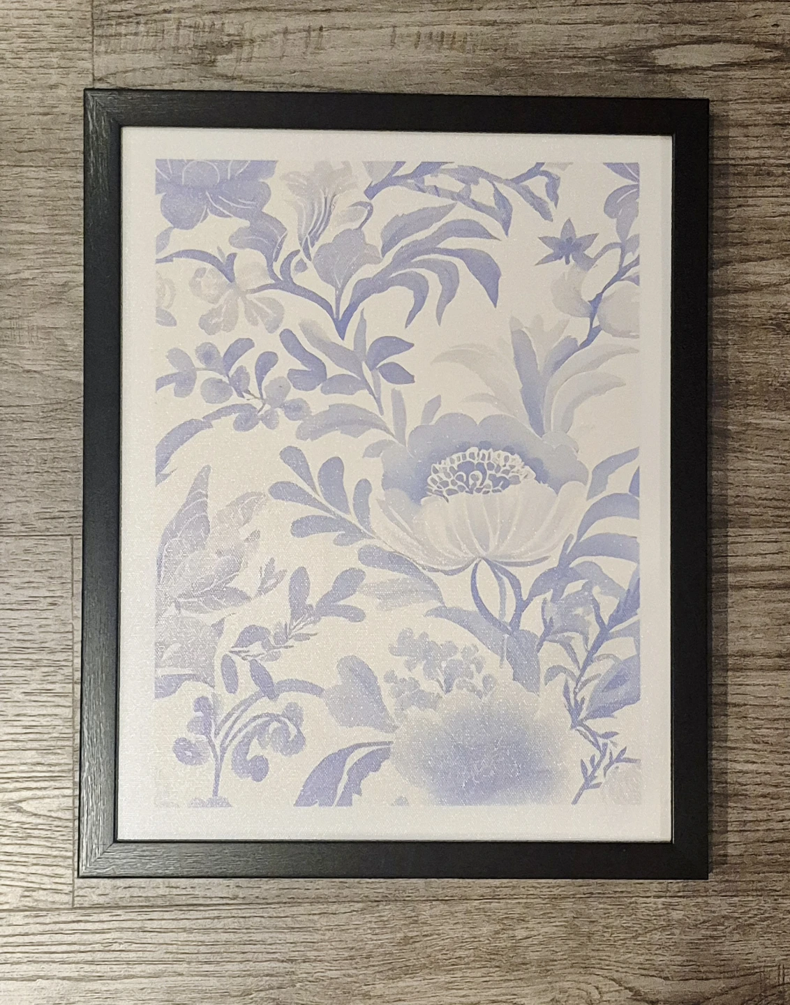 Set of 3 Vintage Foral Wall Art 12"x15" Framed - photo 5