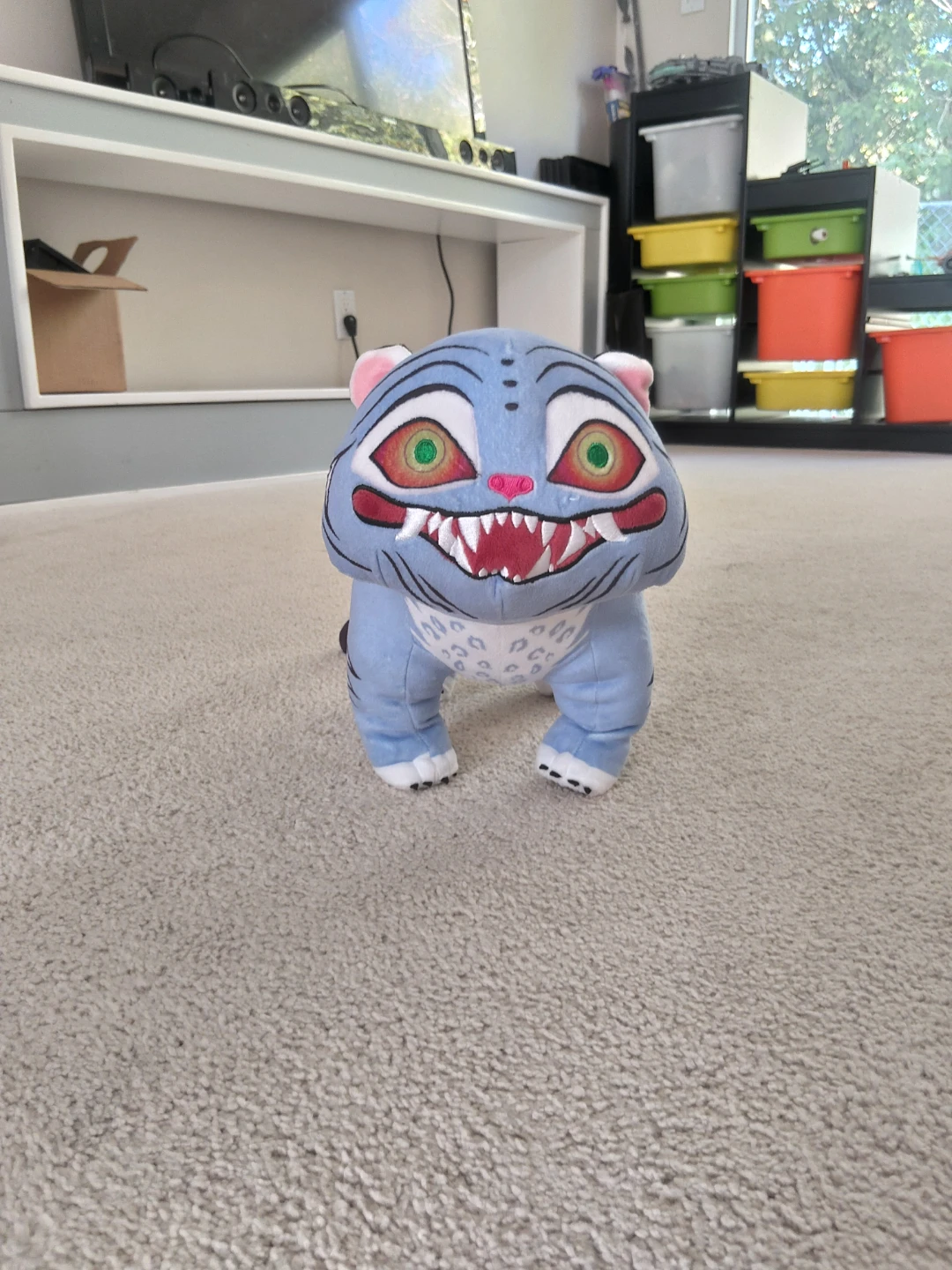 KPop Demon Hunters 12 inch Derpy Tiger Plush Toy - photo 3