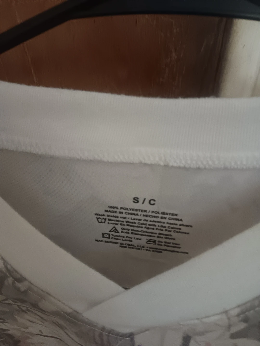 Mad Engine Number 58 Jersey White Camo - photo 2