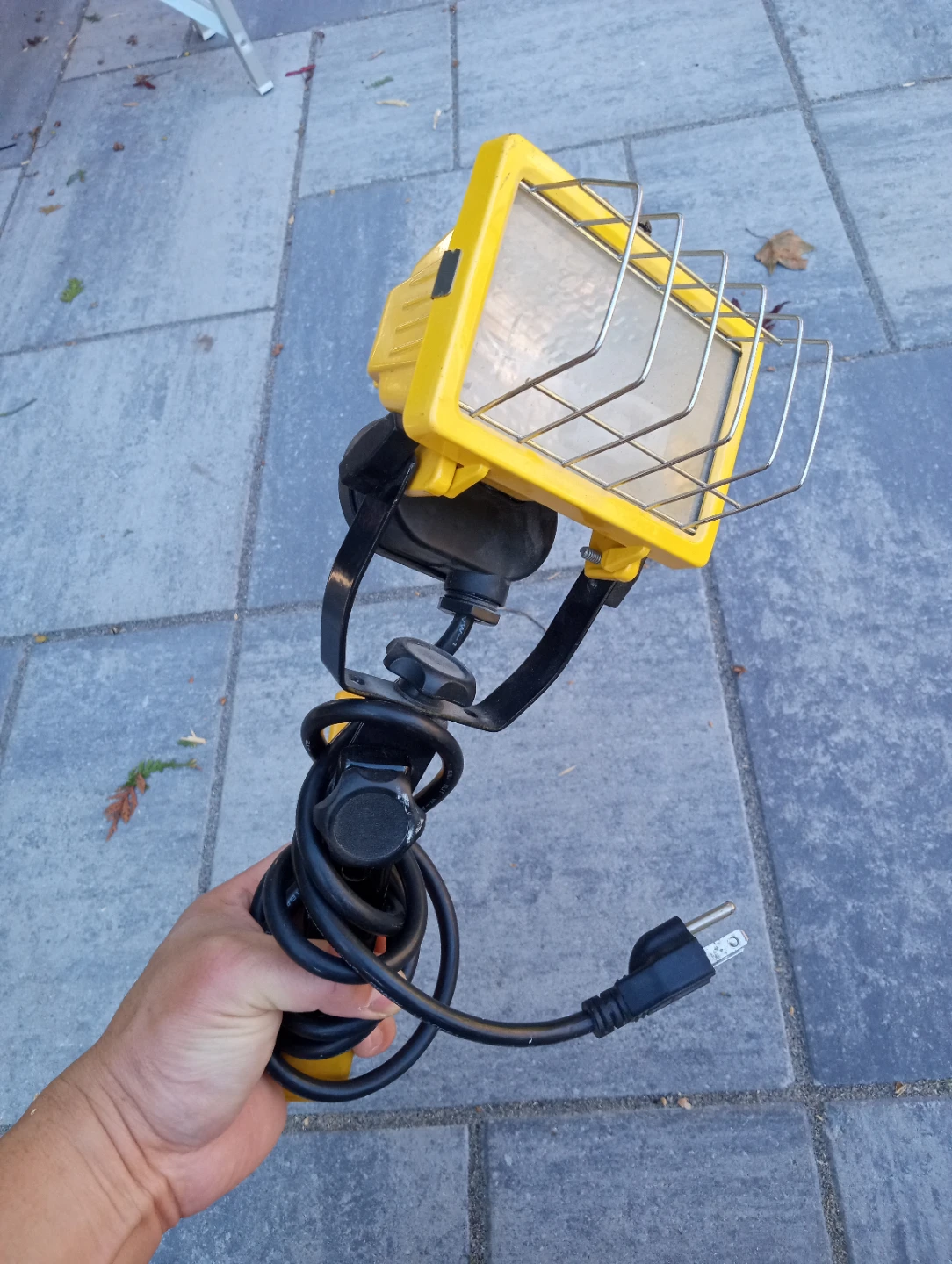 Yellow Work Light