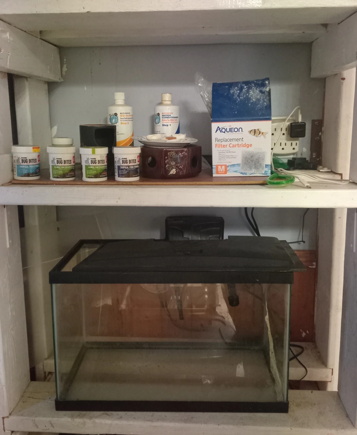 10 gallon fish tank and accessories