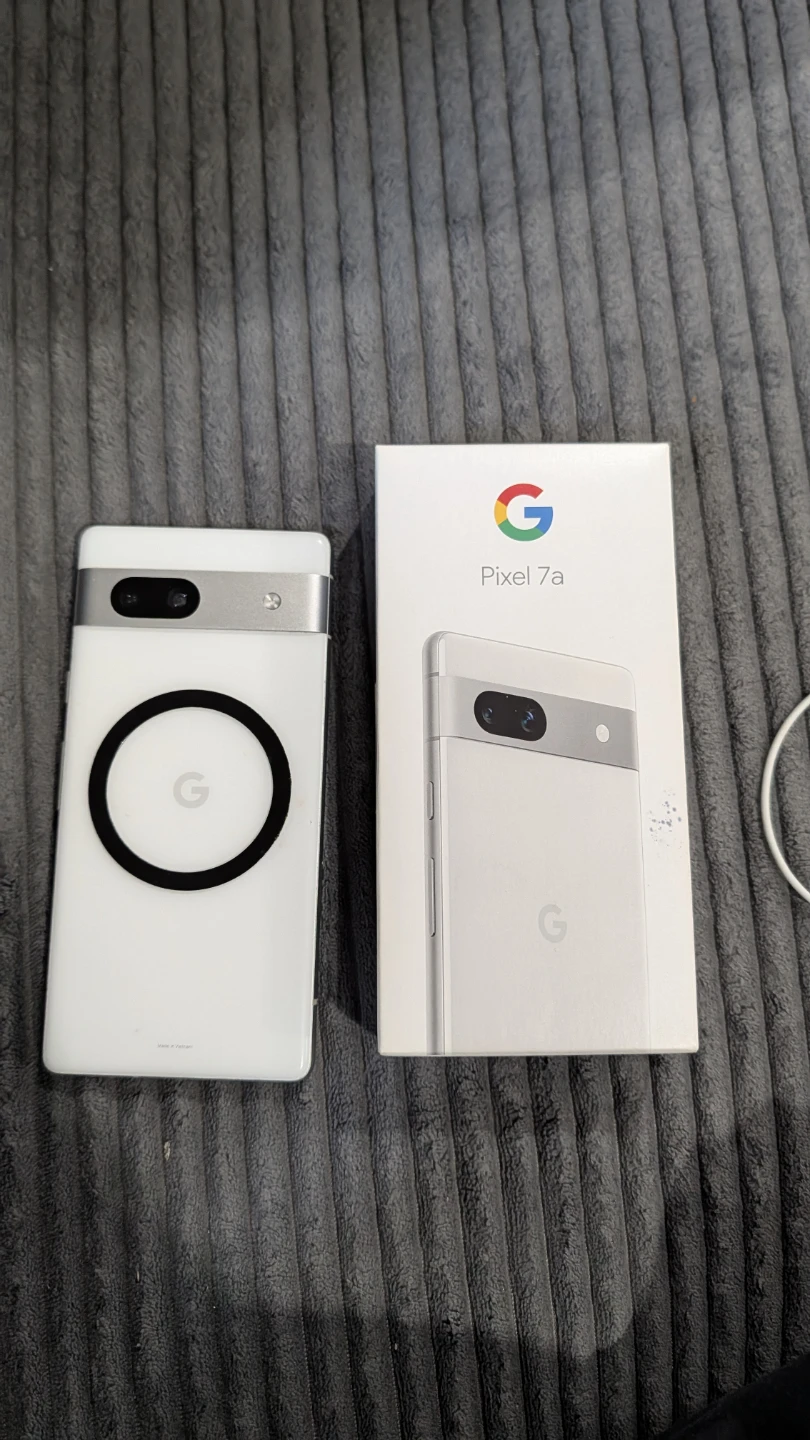 Google Pixel 7a Snow White Smartphone - photo 2