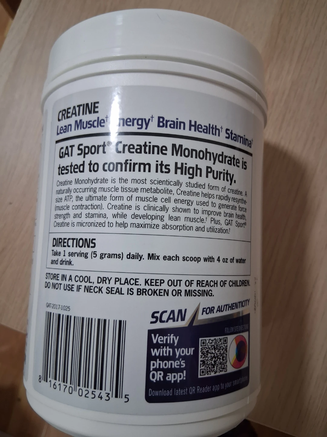 GAT Sport Creatine Monohydrate 1000g - photo 2