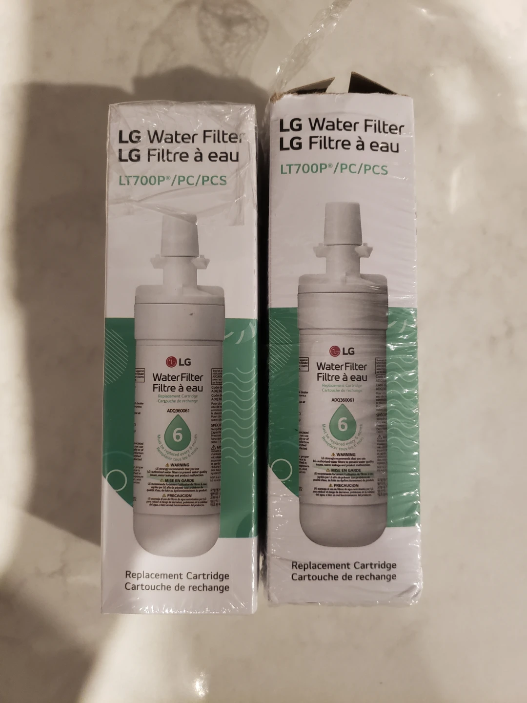 LG Water Filter LT700P/PC/PCS Replacement Cartridge