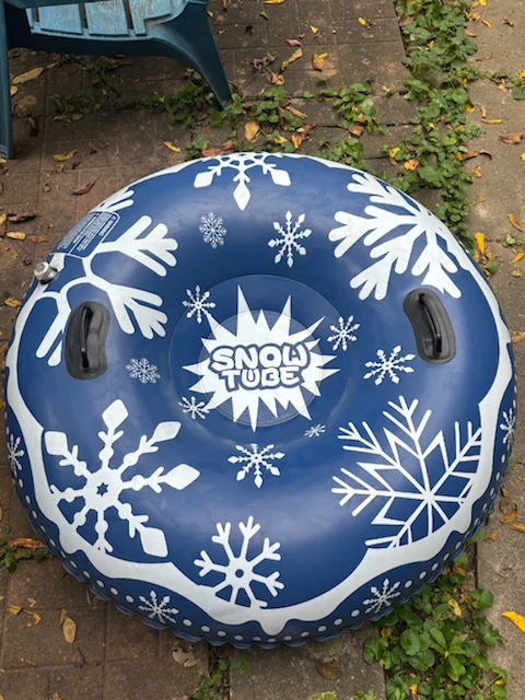 Inflatable Snowflake Snow Tube