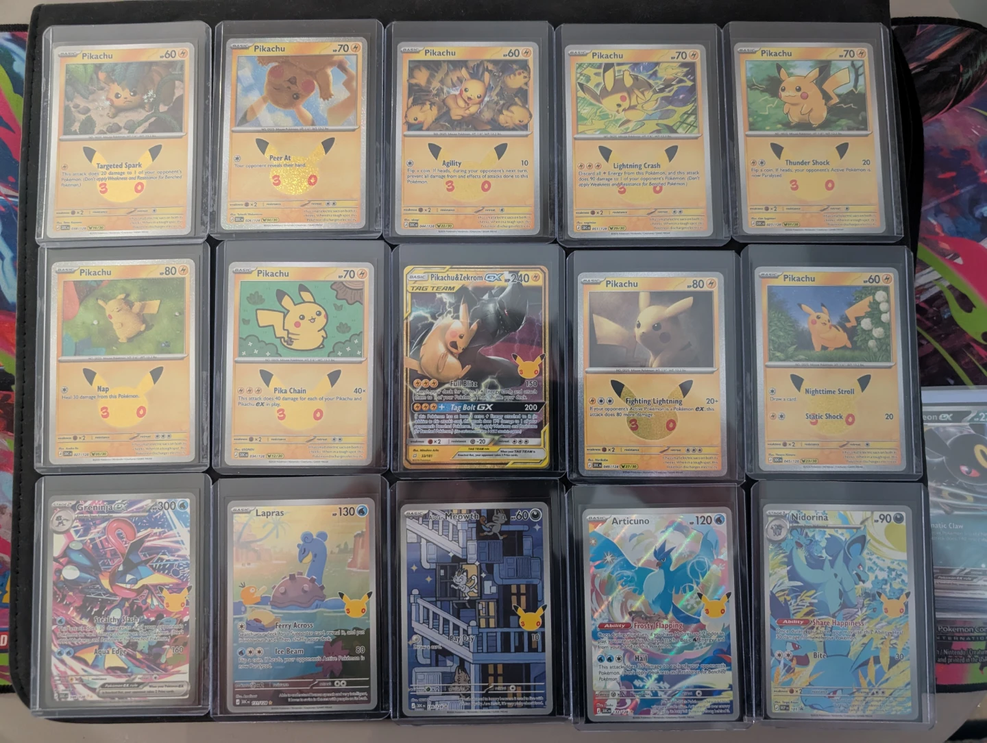 Set of 15 Pokemon Celebrations 30th Trading Cards - photo 3