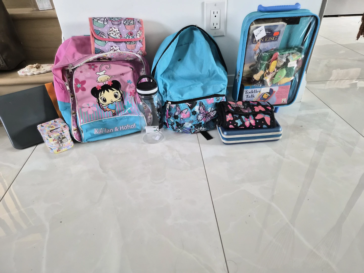 Kids Backpacks and Accessories Bundle