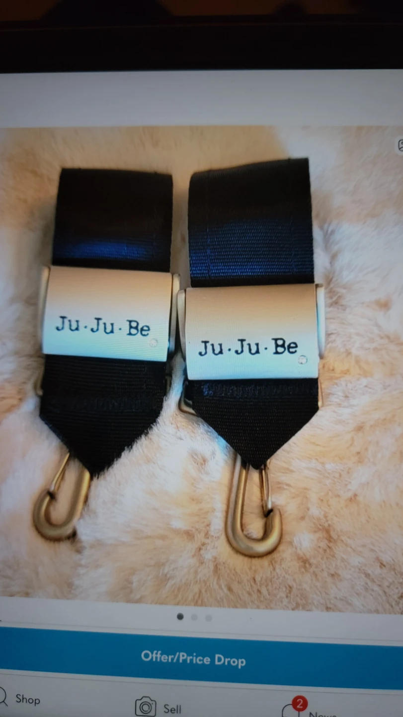 Ju Ju Be stroller straps