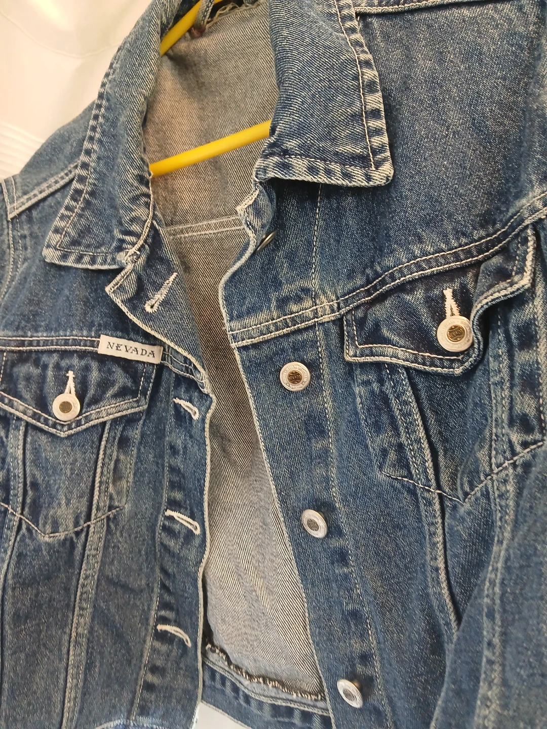 Nevada Denim Jacket with Dragon Embroidery