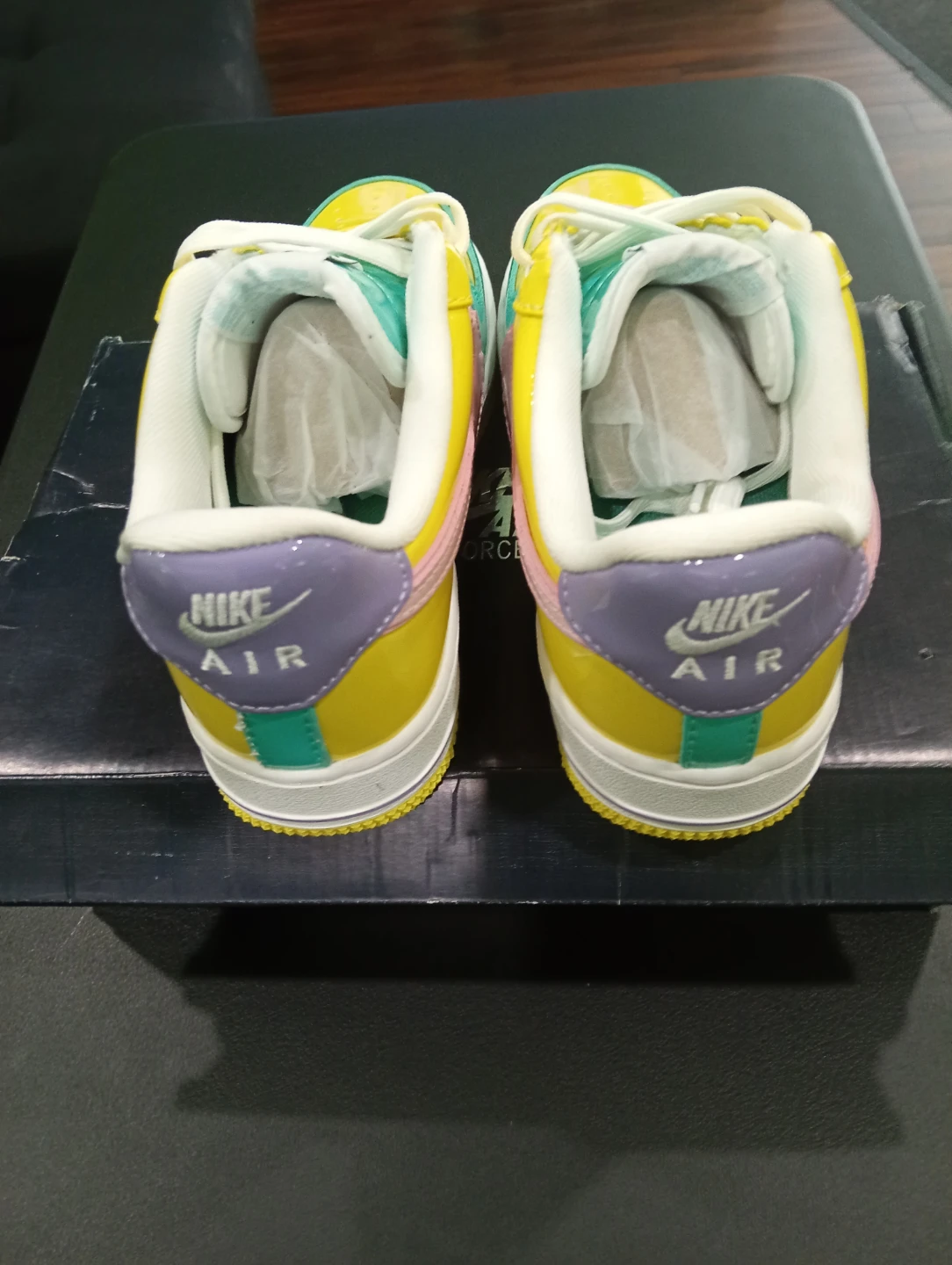 Nike Air Force 1 Easter Sneakers women's size 7.5 - photo 4