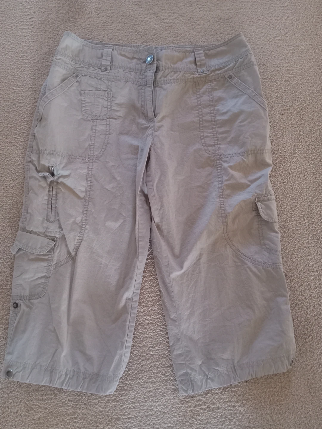 Reitmans Petites Cargo Capri Pants - photo 2