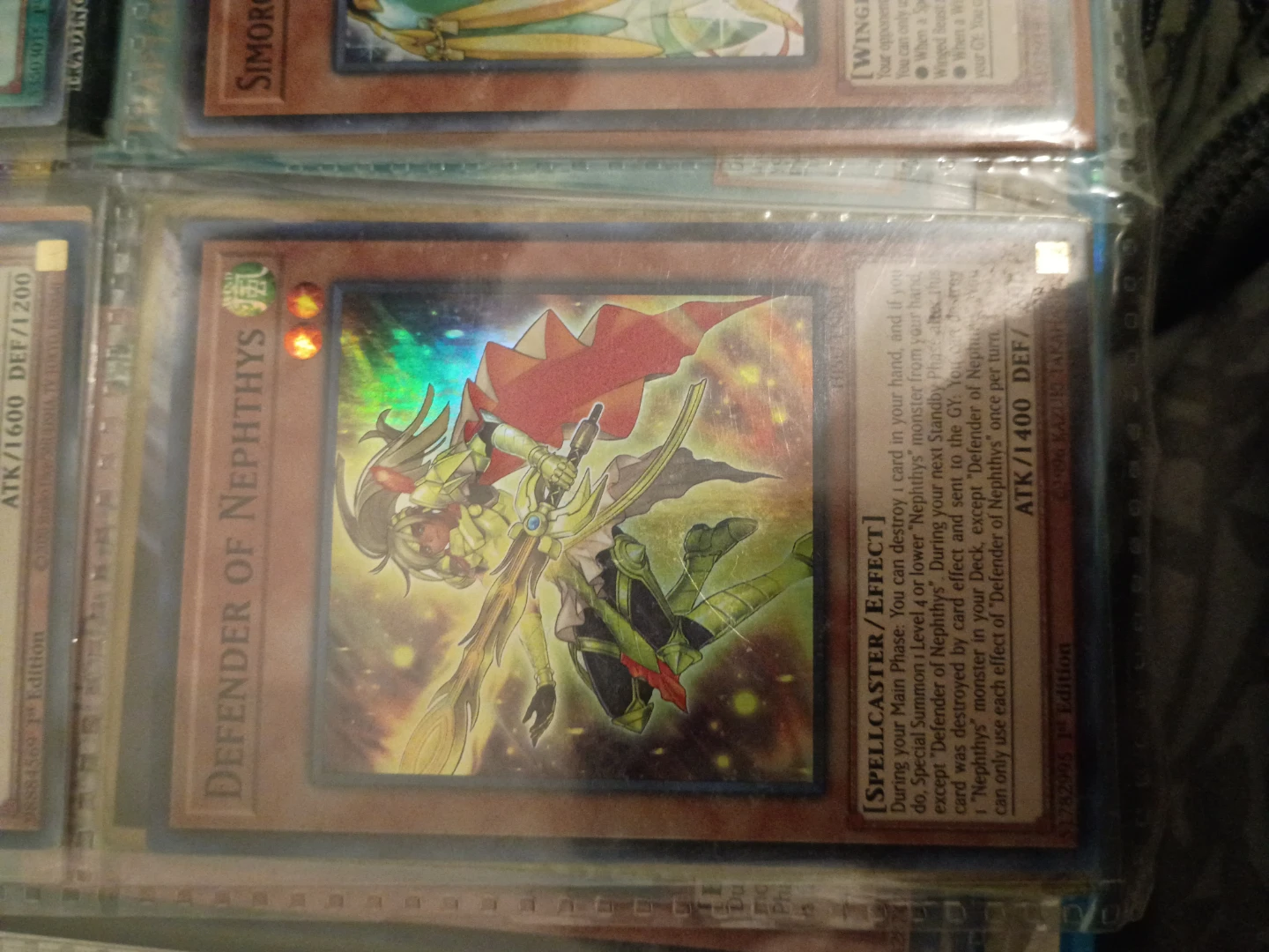 Yu-Gi-Oh! Defender of Nephthys Card🏈