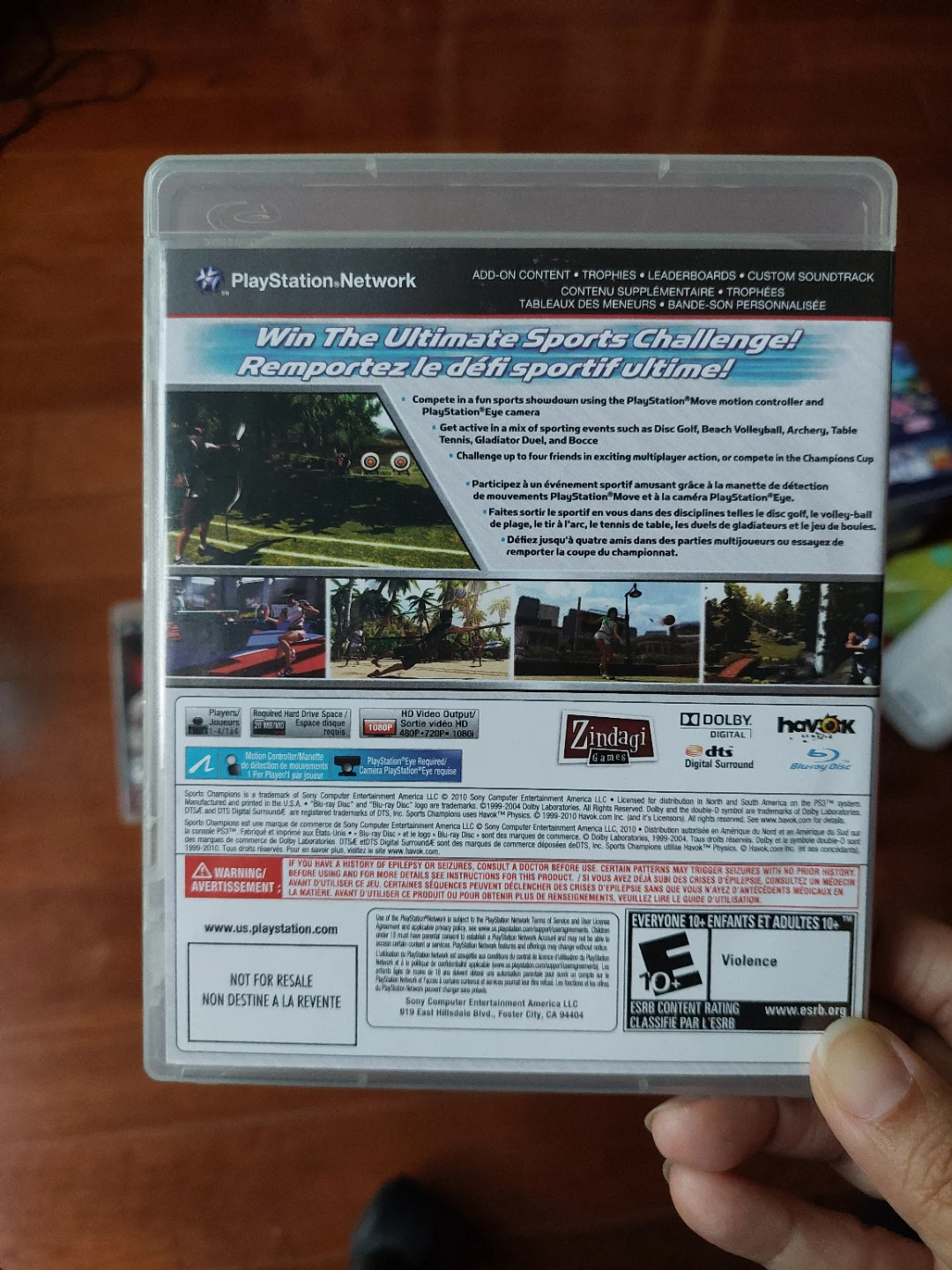 🏈 Sports Champions for PlayStation 3 - photo 2