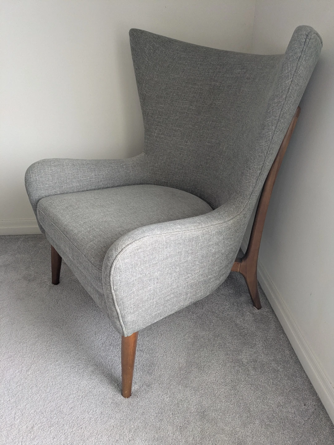 Gray color chair