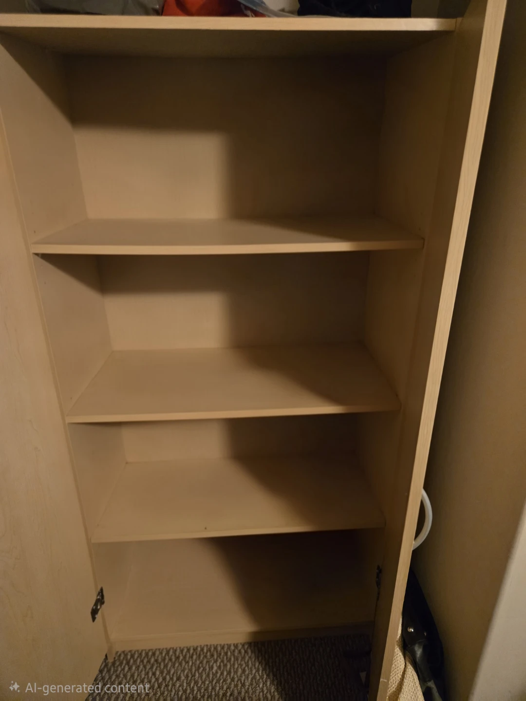 Light Wood Storage Cabinet - photo 2