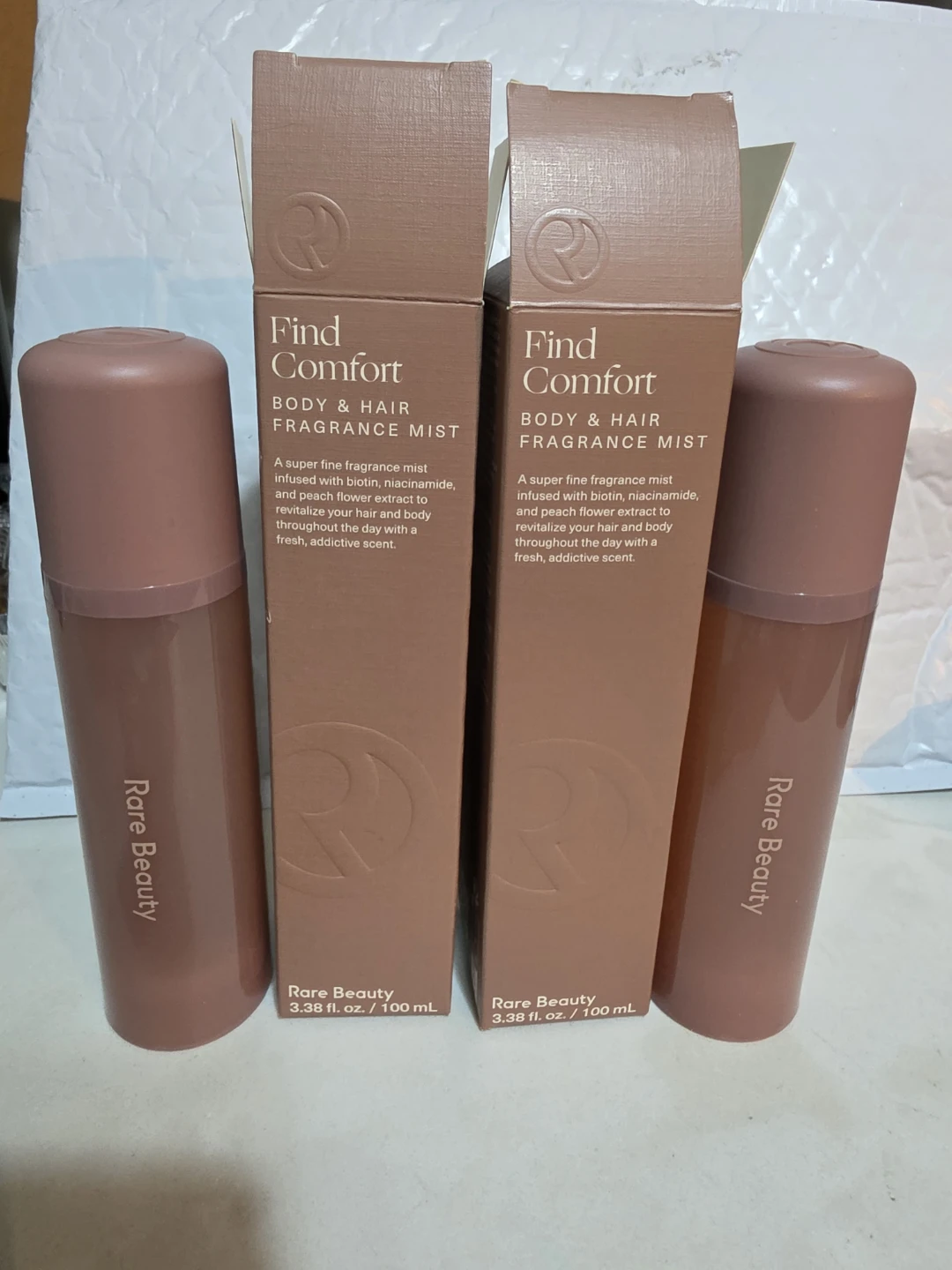 2 Rare Beauty Find Comfort Body & Hair Mist
